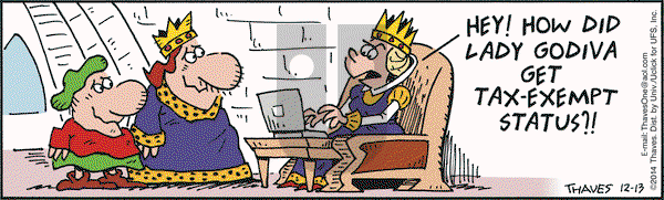 Frank and Ernest on Saturday December 13, 2014 Comic Strip