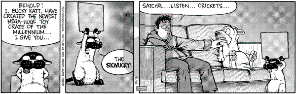 Get Fuzzy on Tuesday October 16, 2001 Comic Strip