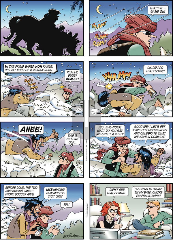 Doonesbury on Sunday March 4, 2012 Comic Strip
