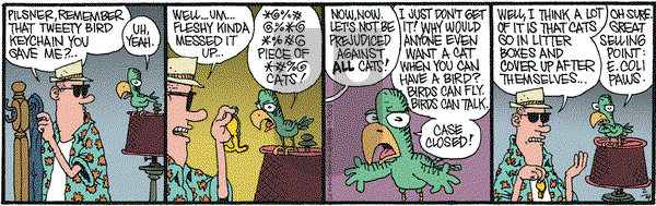 Monty on Saturday February 4, 2012 Comic Strip