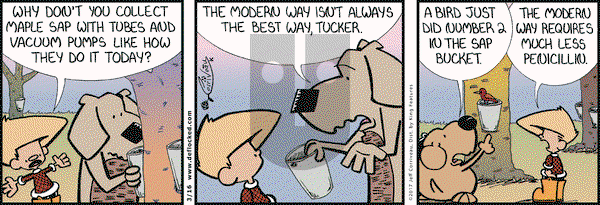 DeFlocked on Thursday March 16, 2017 Comic Strip