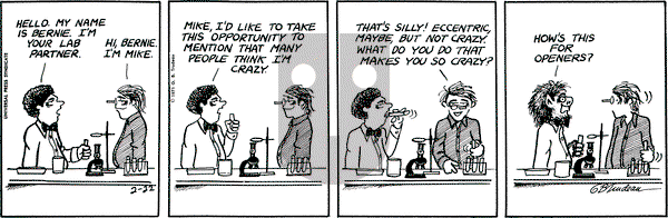 Doonesbury on Monday February 22, 1971 Comic Strip