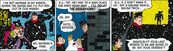 Rip Haywire on Saturday November 28, 2015 Comic Strip
