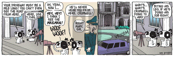 Pooch Cafe on Thursday February 5, 2009 Comic Strip