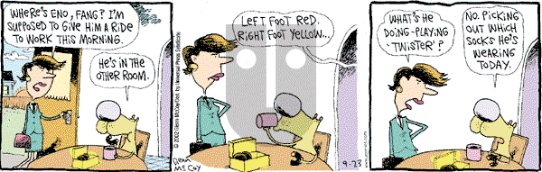 The Duplex on Monday September 23, 2002 Comic Strip