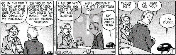 Get Fuzzy on Wednesday March 20, 2002 Comic Strip