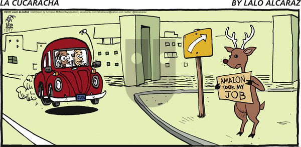 La Cucaracha on Sunday December 17, 2017 Comic Strip