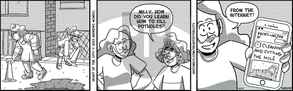 Heart of the City on Friday April 19, 2024 Comic Strip