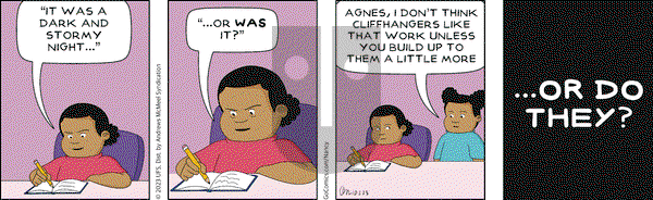 Nancy - Monday October 2, 2023 Comic Strip