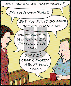 Real Life Adventures on Monday December 5, 2011 Comic Strip