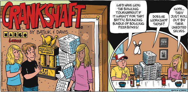 Crankshaft on Sunday December 7, 2025 Comic Strip
