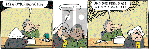 Lola on Tuesday November 8, 2016 Comic Strip