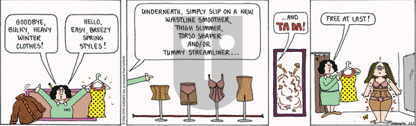 Cathy Classics on Thursday March 27, 2008 Comic Strip