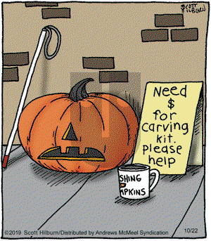 The Argyle Sweater on Tuesday October 22, 2019 Comic Strip