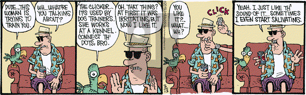 Monty on Wednesday March 13, 2019 Comic Strip