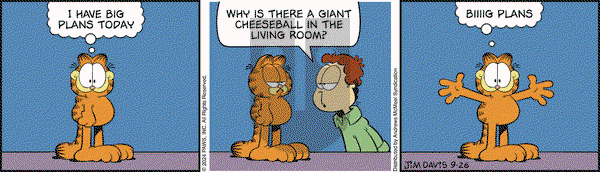 Garfield - Thursday September 26, 2024 Comic Strip