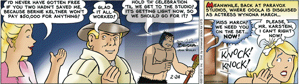 Alley Oop on Tuesday February 24, 2015 Comic Strip