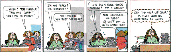 Cathy Classics on Saturday October 4, 2008 Comic Strip