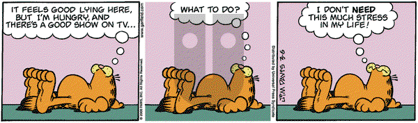 Garfield - Thursday March 6, 2008 Comic Strip