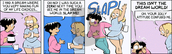 Wannabe on Wednesday April 2, 2025 Comic Strip