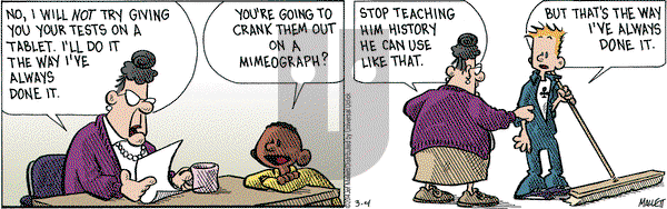 Frazz on Tuesday March 4, 2014 Comic Strip