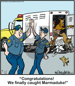 Marmaduke on Thursday November 12, 2020 Comic Strip