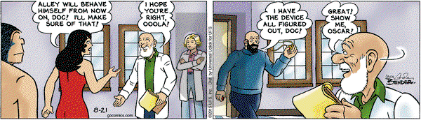 Alley Oop on Friday August 21, 2015 Comic Strip