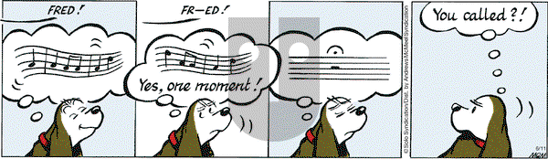 Fred Basset on Tuesday June 11, 2019 Comic Strip