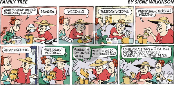 Family Tree on Sunday August 2, 2009 Comic Strip