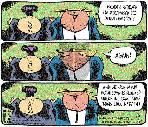 Tom Toles on Monday February 18, 2019 Comic Strip