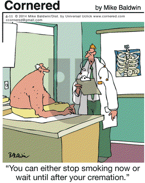 Cornered on Friday April 11, 2014 Comic Strip