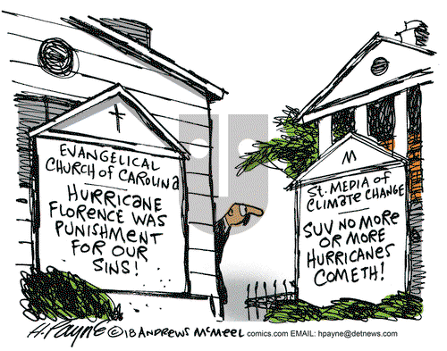 Henry Payne on Tuesday September 18, 2018 Comic Strip