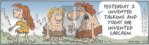Frank and Ernest - Thursday March 25, 2010 Comic Strip