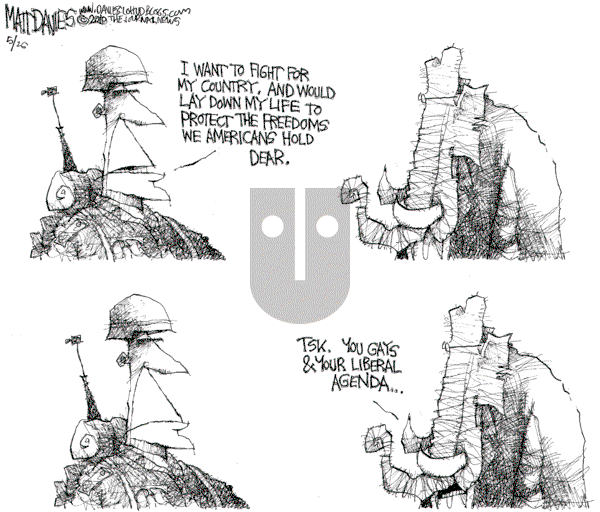 Matt Davies on Wednesday May 26, 2010 Comic Strip