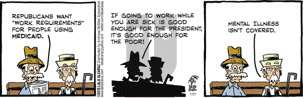 La Cucaracha on Saturday January 27, 2018 Comic Strip