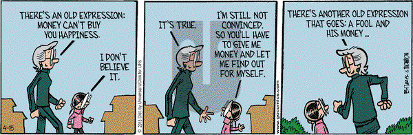 Grand Avenue on Wednesday April 15, 2015 Comic Strip