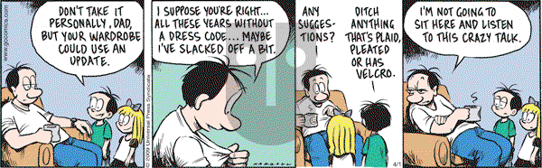 Adam@Home on Wednesday April 1, 2009 Comic Strip