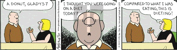 The Born Loser on Monday April 27, 2015 Comic Strip