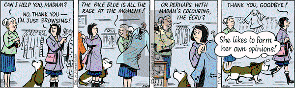 Fred Basset on Tuesday November 3, 2015 Comic Strip