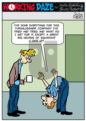 Working Daze on Monday September 8, 2025 Comic Strip