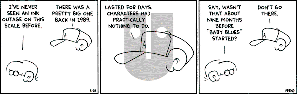 FoxTrot - Friday August 29, 2003 Comic Strip