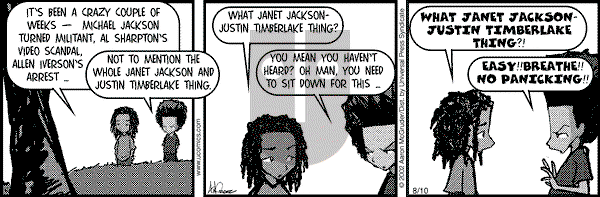 The Boondocks on Saturday May 24, 2025 Comic Strip