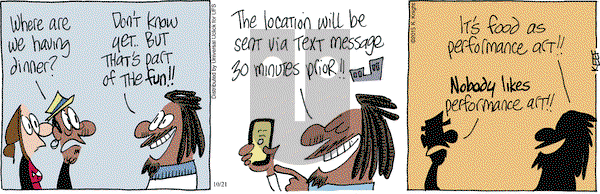 The Knight Life on Wednesday October 21, 2015 Comic Strip