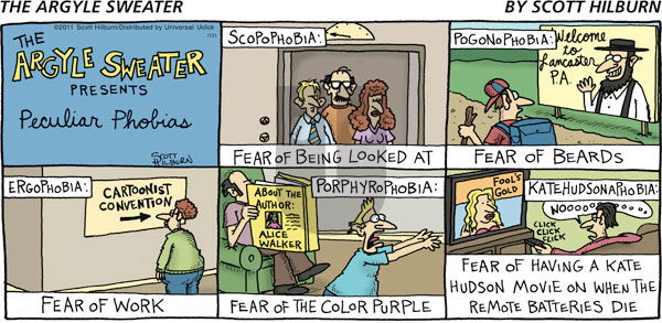 The Argyle Sweater - Sunday July 31, 2011 Comic Strip