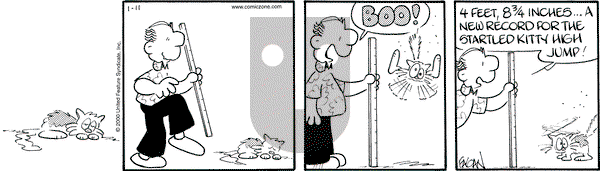 Drabble on Tuesday January 11, 2000 Comic Strip