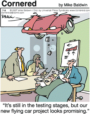 Cornered on Monday July 9, 2007 Comic Strip