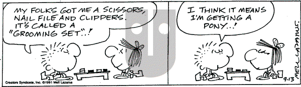 Miss Peach on Friday March 7, 2025 Comic Strip