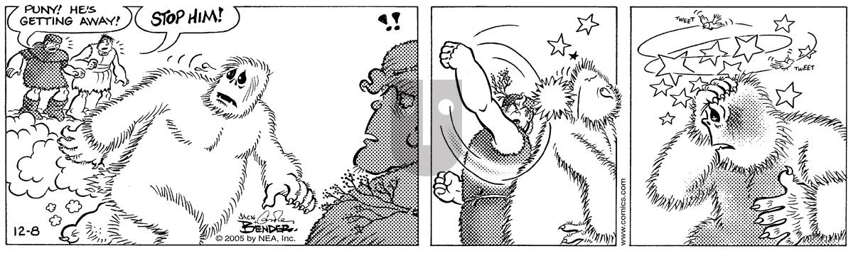 Alley Oop - Thursday December 8, 2005 Comic Strip
