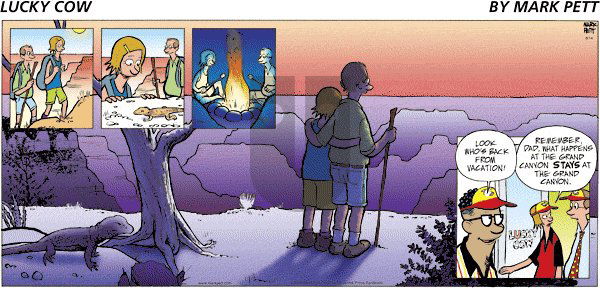 Lucky Cow - Friday September 24, 2021 Comic Strip