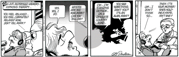 Doonesbury on Wednesday April 20, 1994 Comic Strip
